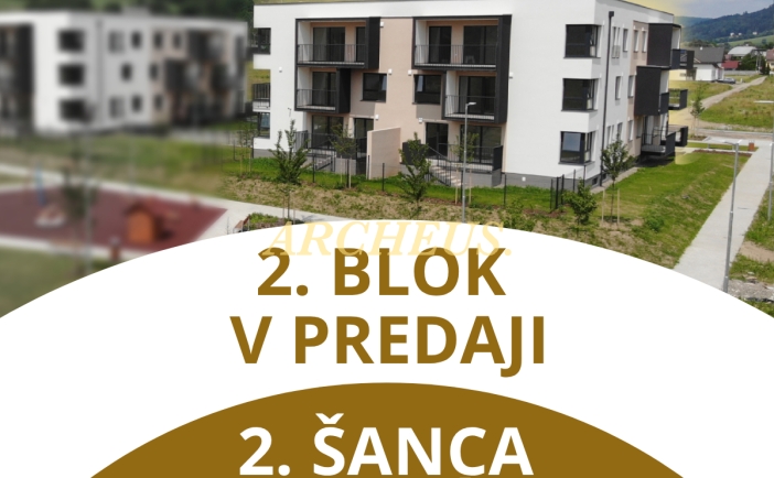 2 IZBOVÝ BYT, NOVOSTAVBA, BARDEJOV, ZAFÍROVÁ UL., B362
