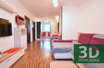 3D / EXKLUZÍVNE / 3 IZBOVÝ BYT, PRENÁJOM, KEŽMAROK, 67m2