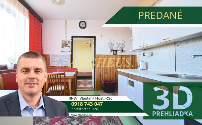 3D / EXKLUZÍVNE / 3 IZBOVÝ BYT, ZÁHRADNÁ, KEŽMAROK, 76m2