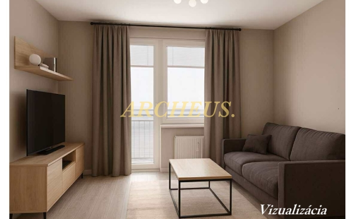 ŠTÝLOVÉ BÝVANIE KÚSOK OD CENTRA-VEĽKÝ 1-IZBOVÝ BYT-PRENÁJOM