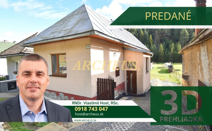 3D / EXKLUZÍVNE / RODINNÝ DOM, VERNÁR, POZEMOK 921m2