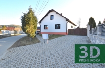3D / EXKLUZÍVNE / RODINNÝ DOM, TVAROŽNÁ, okr. KEŽMAROK