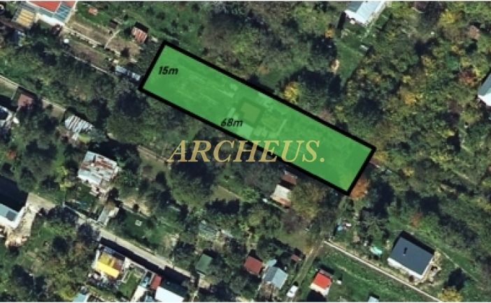 NOVÁ CENA !!! POZEMOK - ČERMEĽ,  1058 m2, STARŠIA CHATA