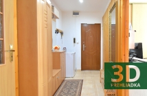 3D / EXKLUZÍVNE / 3 IZBOVÝ BYT, BALKÓN, KEŽMAROK, ZARIADENÝ