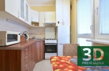 3D / EXKLUZÍVNE / 1 IZBOVÝ BYT (BALKÓN), KEŽMAROK, 33m2