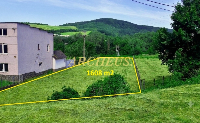 POZEMOK NA STAVBU RD, 1608 M2, HANUŠOVCE N. TOPĽOU