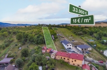 NA PREDAJ POZEMOK, HANUŠOVCE NAD TOPĽOU 1898 M2