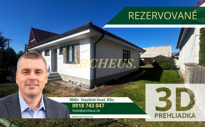 3D / EXKLUZÍVNE / 2 RODINNÉ DOMY, STRÁŽKY, okr. KEŽMAROK