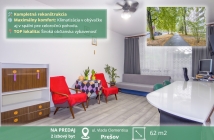 NA PREDAJ, 2-IZBOVÝ BYT, 62 m2, VLADA CLEMENTISA, PREŠOV
