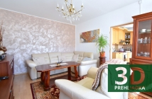 3D / EXKLUZÍVNE / PRENÁJOM 2 IZBOVÝ BYT (BALKÓN), KEŽMAROK