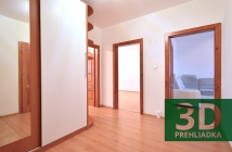 3D / EXKLUZÍVNE / 3 IZBOVÝ BYT (BALKÓN), KEŽMAROK, 80m2